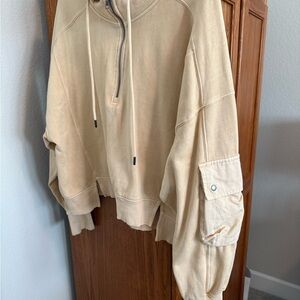 FP Movement by Free People Beige Hoodie
